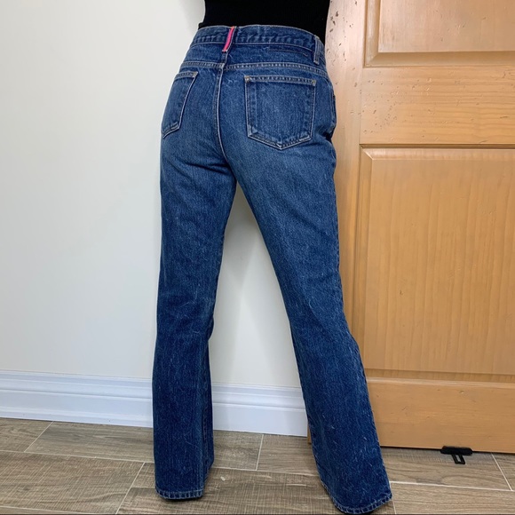 Vintage Mid-Rise Blue Jeans By DKNY - Picture 2 of 4